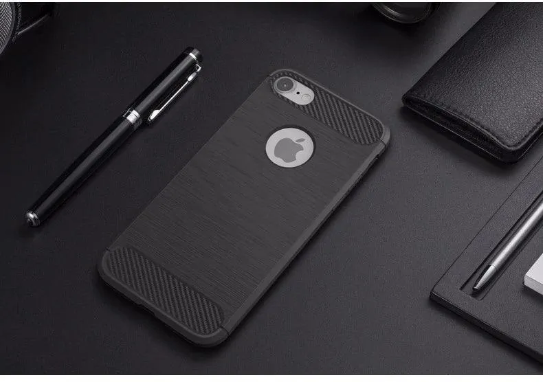 For Apple iPhone 7 / 8 Armour Shockproof Gel Case Silicone Cover Case Thin