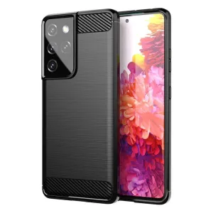 For Samsung Galaxy S21 Ultra 5G Armour Shockproof Gel Case Silicone Cover Case Thin