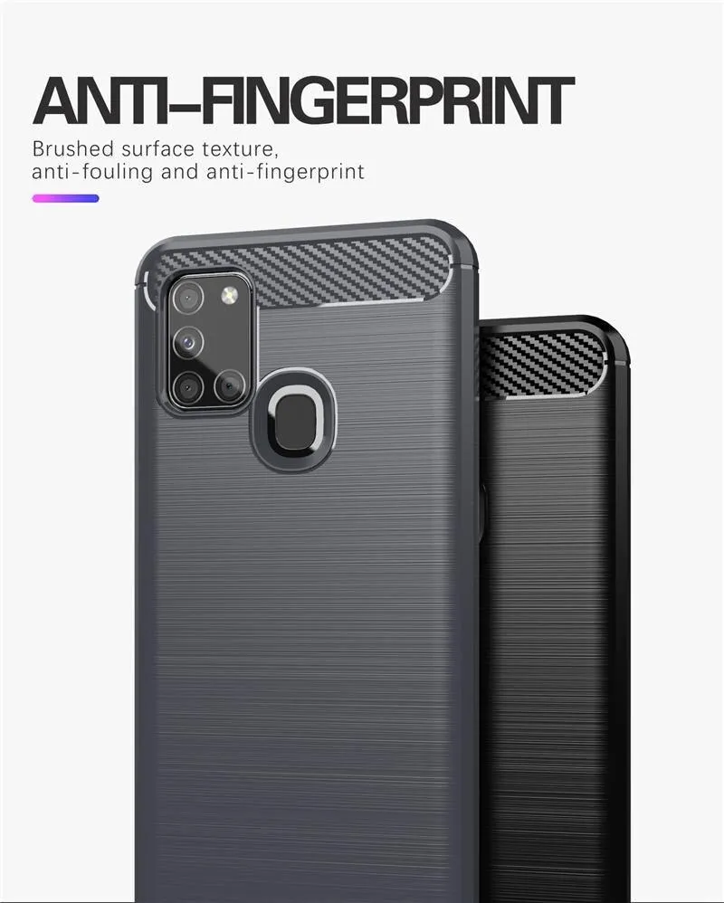 For Samsung Galaxy S21 Ultra 5G Armour Shockproof Gel Case Silicone Cover Case Thin