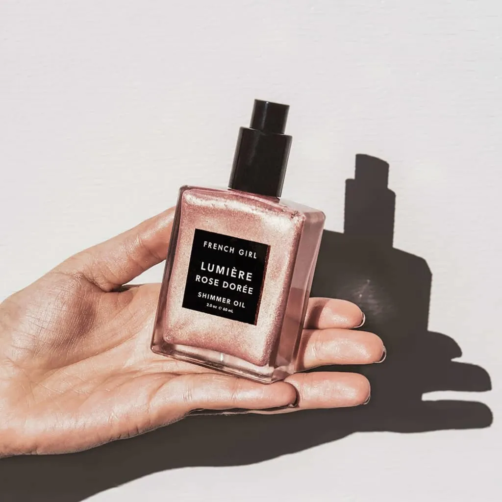 French Girl Rose Gold Shimmer Oil - Rose Dorée
