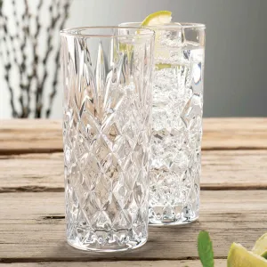 Galway Crystal Renmore High Ball Pair