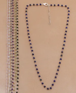 Gemstone Necklace Chain, India