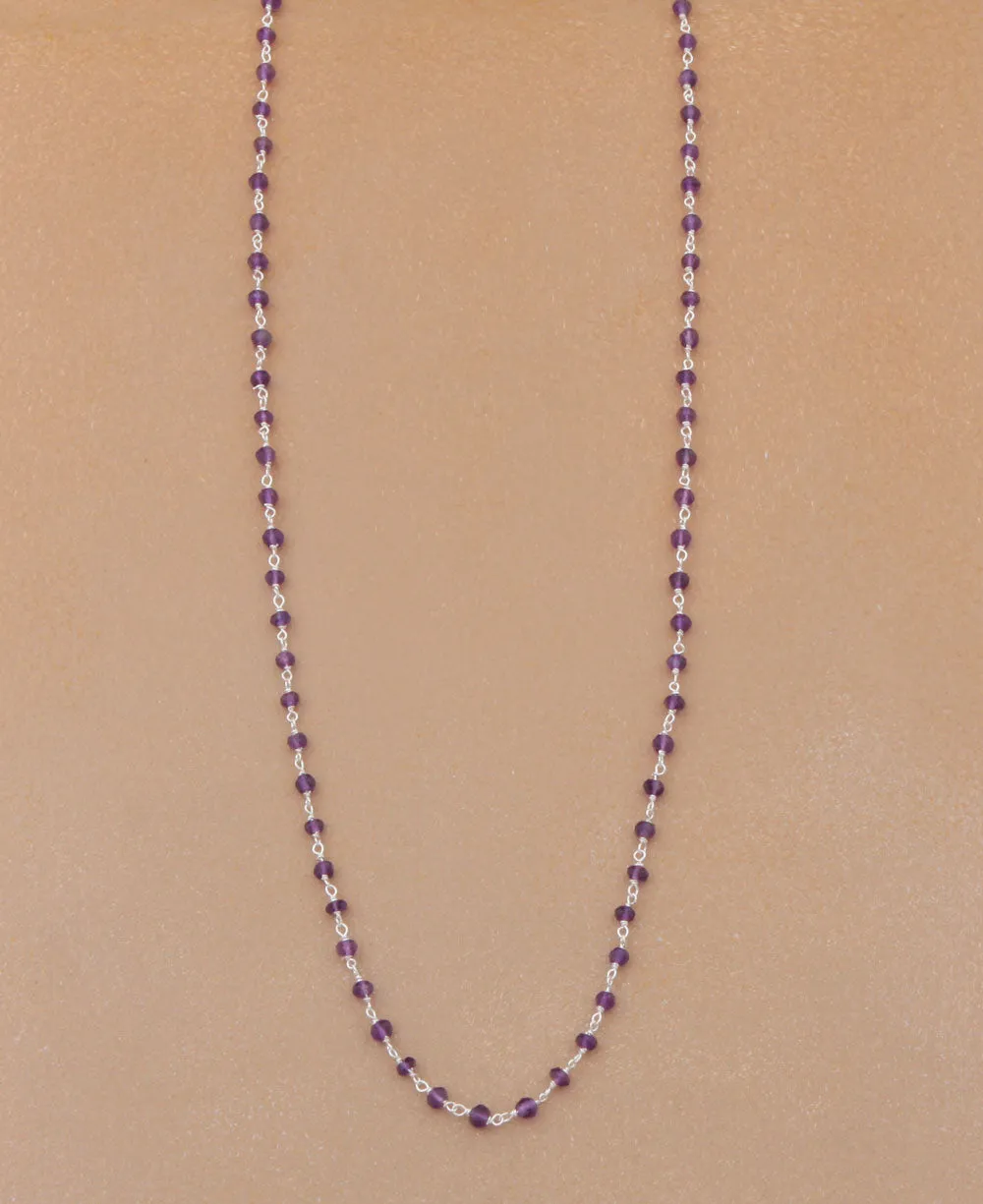 Gemstone Necklace Chain, India