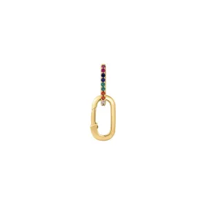 Gold Plated Earring Charm Connector by Ania Haie