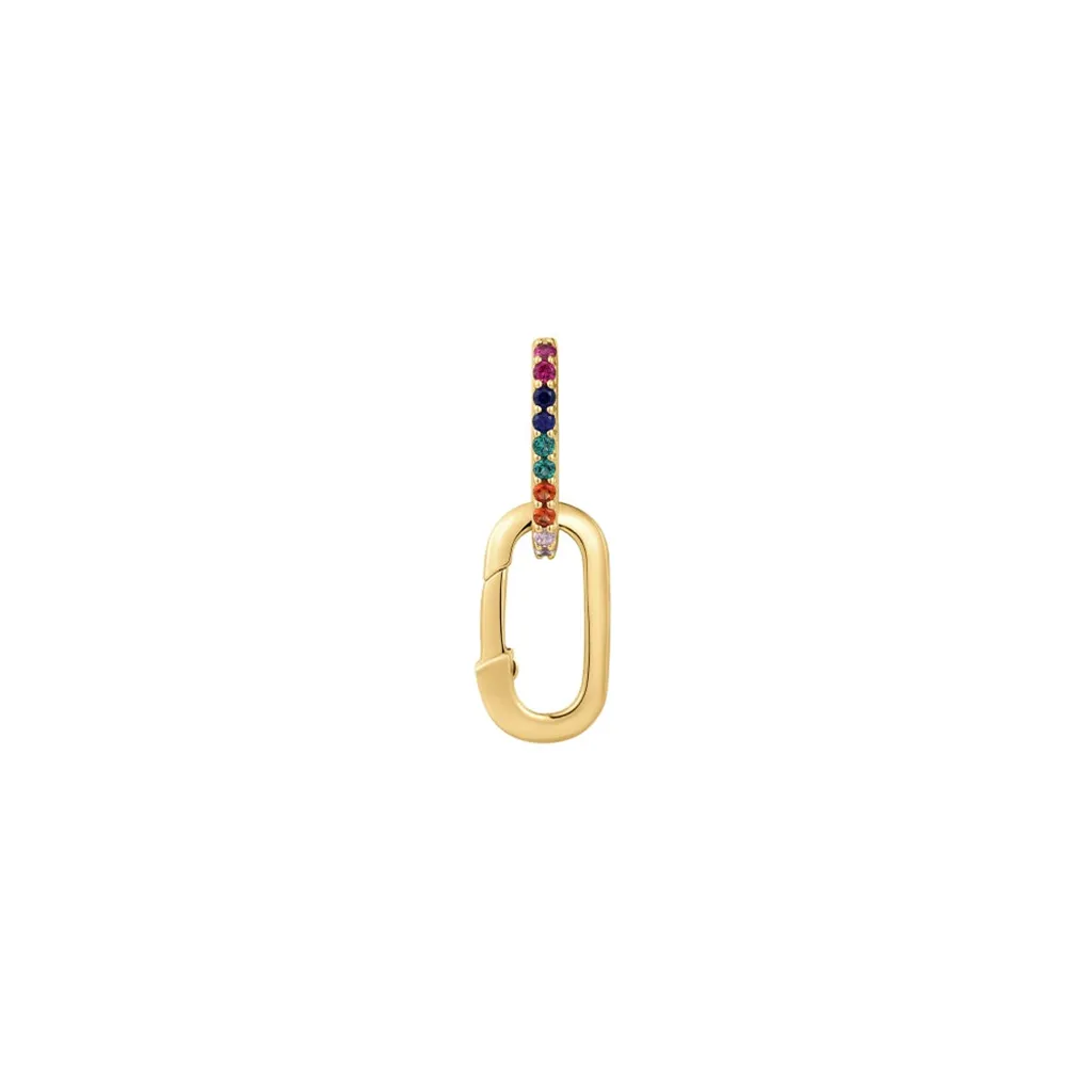 Gold Plated Earring Charm Connector by Ania Haie