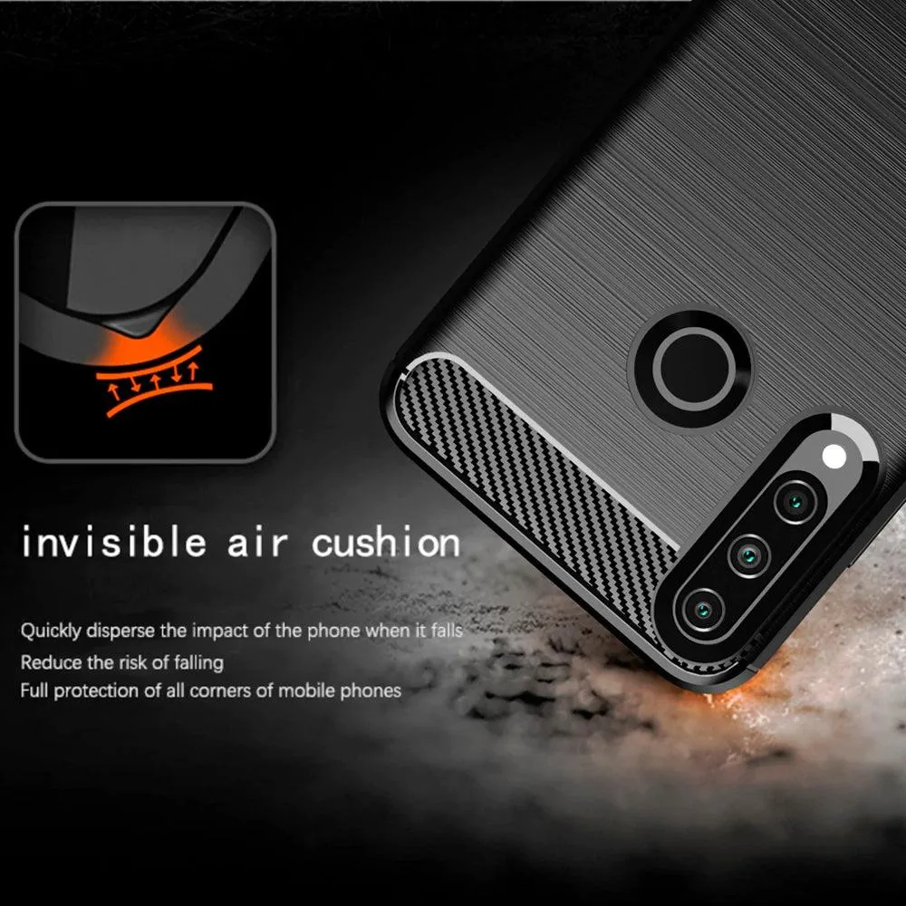 Honor 8S Armour Shockproof Gel Case Silicone Cover Case Thin