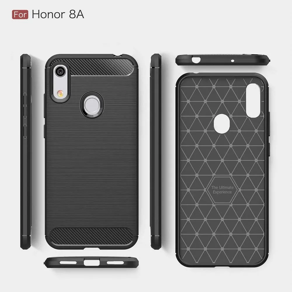 Huawei Y6s 2019 Armour Shockproof Gel Case Silicone Cover Case Thin