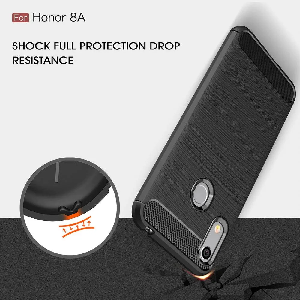 Huawei Y6s 2019 Armour Shockproof Gel Case Silicone Cover Case Thin
