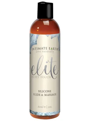 INTIMATE EARTH Elite Velvet Touch SILICONE LUBRICANT & MASSAGE