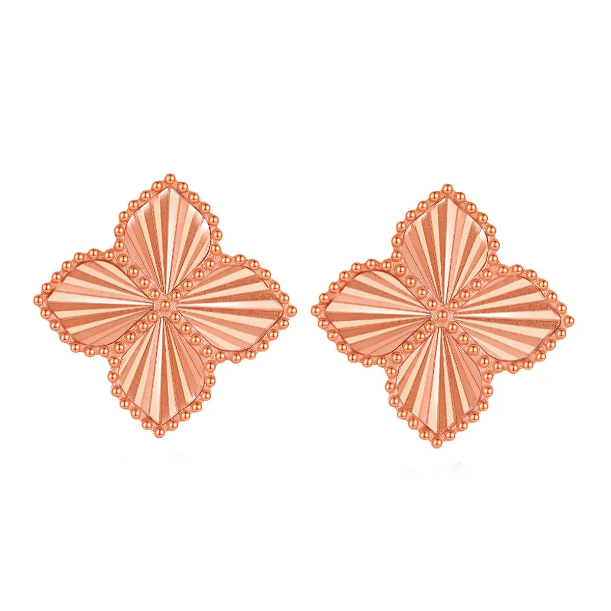 Joory / Sunglow Earrings Rose Gold