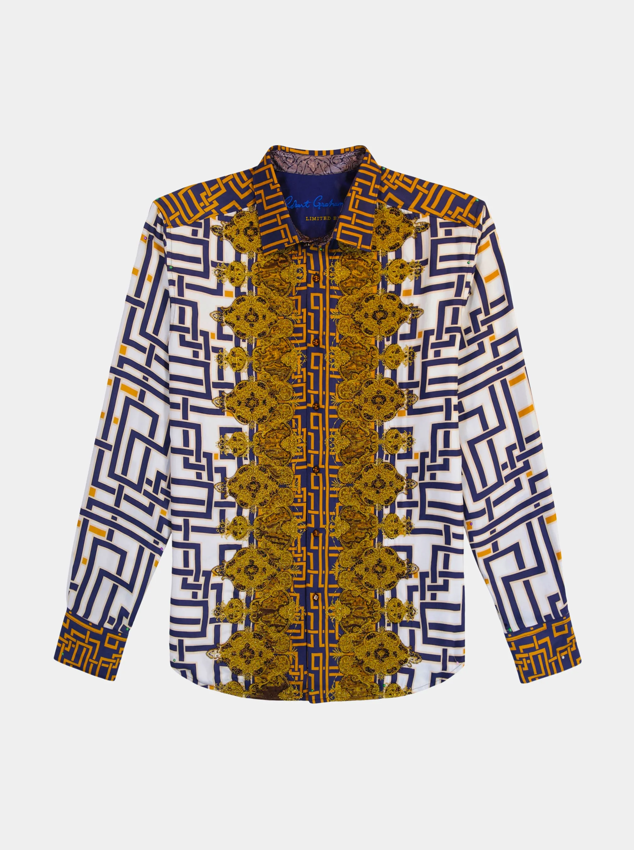 LIMITED EDITION SHIMMERING WINGS BUTTON DOWN SHIRT