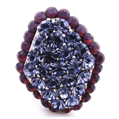 LUX Swarovski Rhinestone Crystal Diamond shape Ring