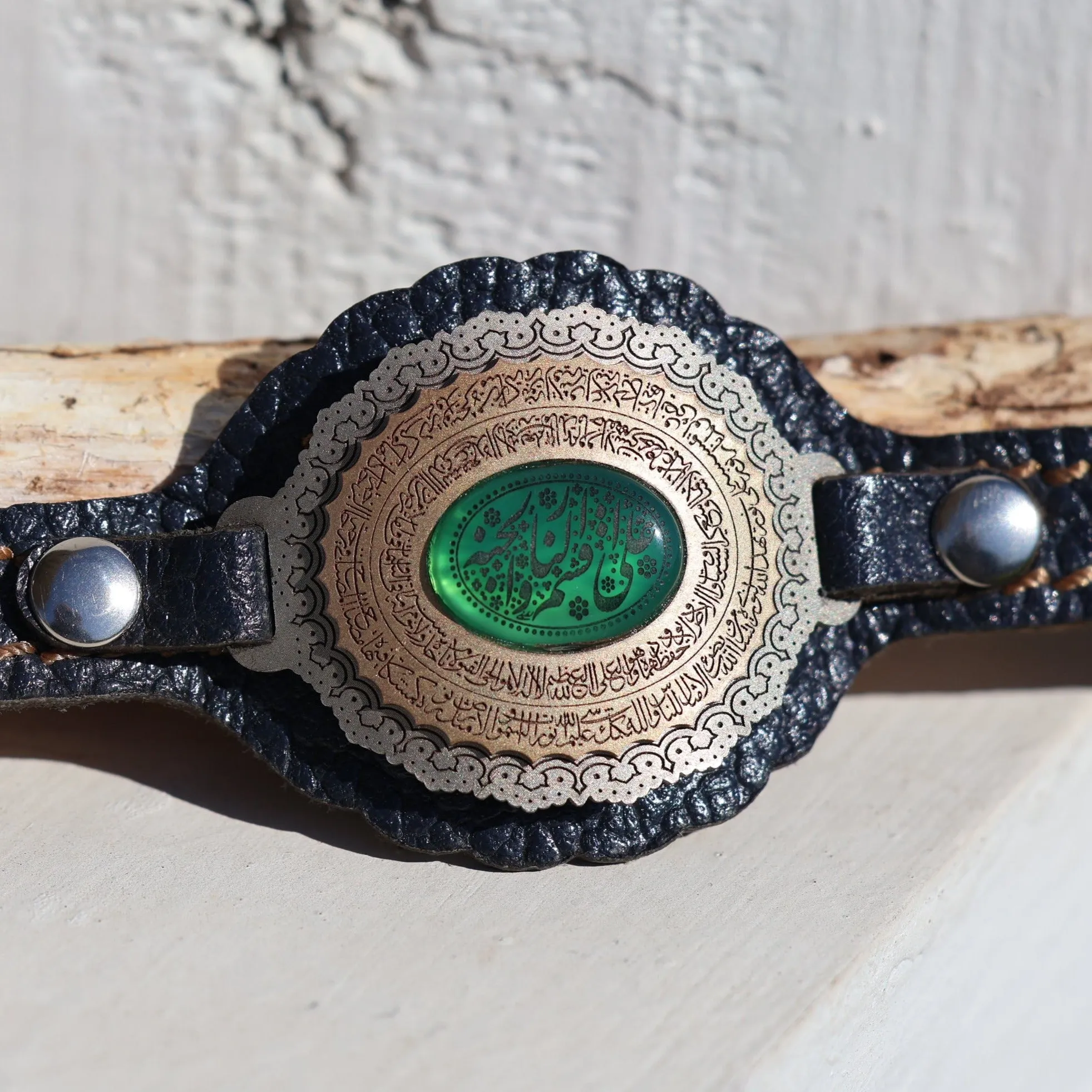Majestic Leather Valor Bracelet