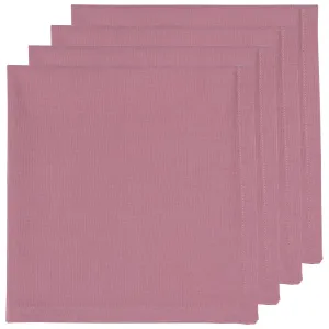 Mauve Spectrum Cotton Napkin Set of 4