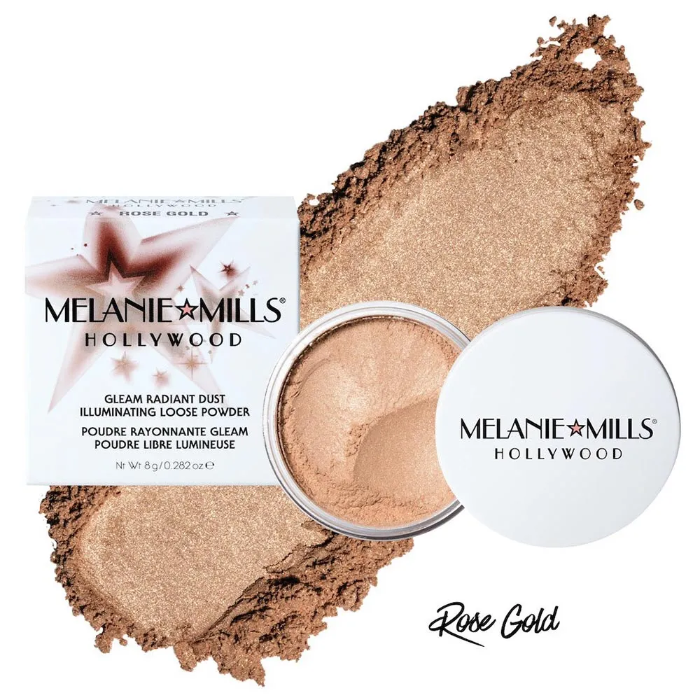 Melanie Mills Hollywood Rose Gold Gleam Radiant Dust