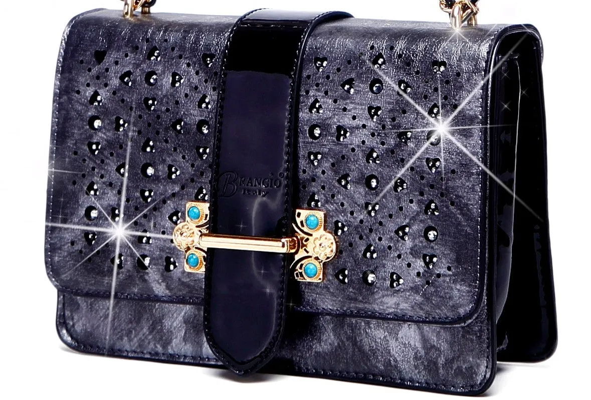Midnight Elegance Chain Bag