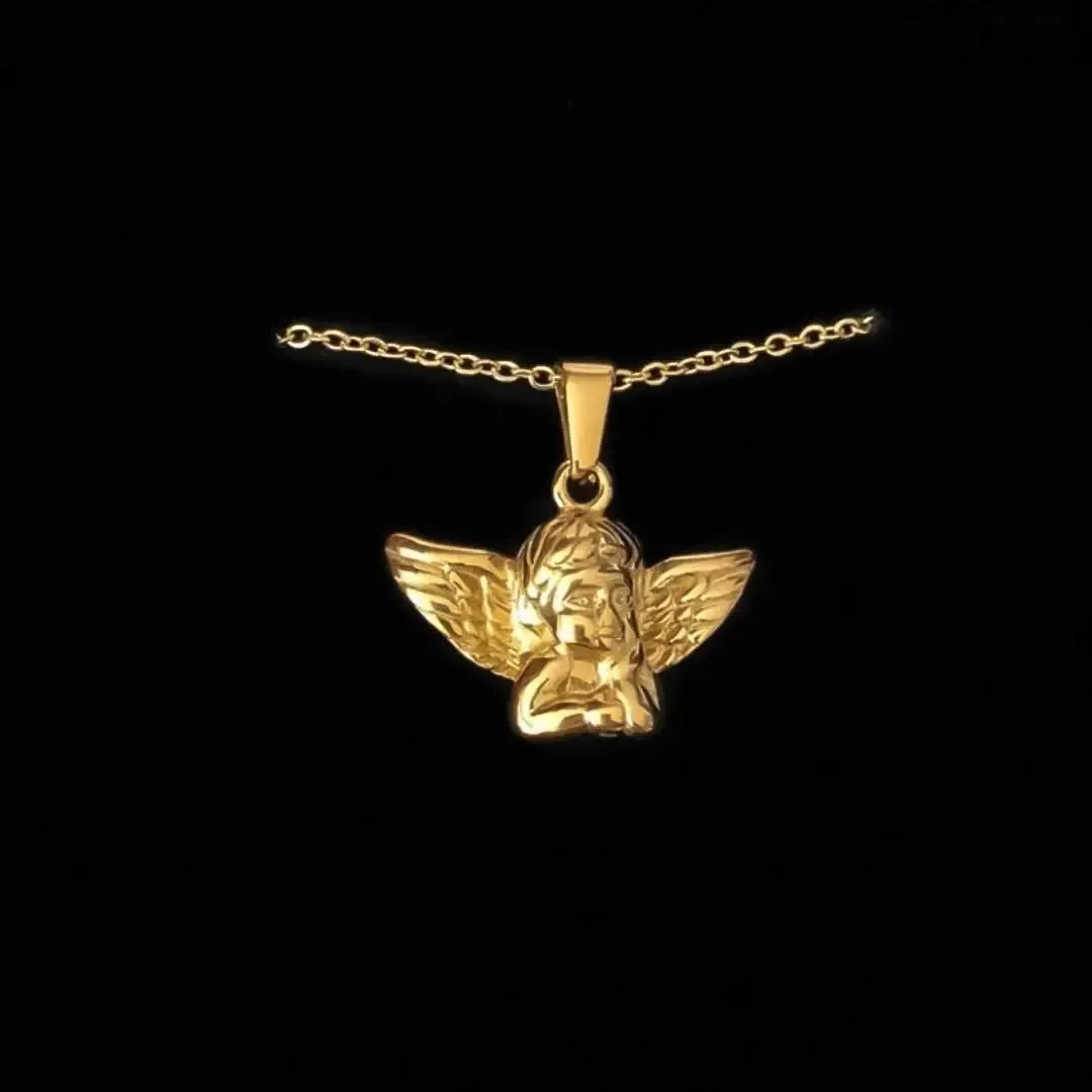 Mini Guardian Angel Necklace