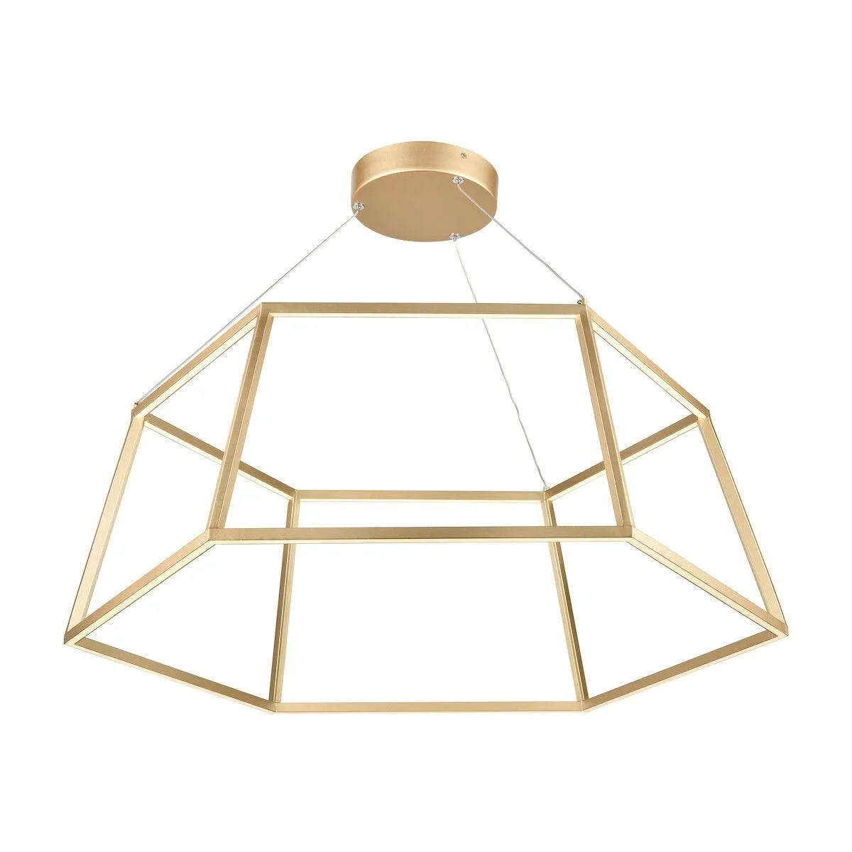 Minimalist Hexagon Chandelier