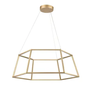 Minimalist Hexagon Chandelier
