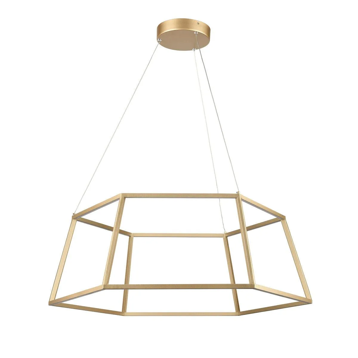 Minimalist Hexagon Chandelier