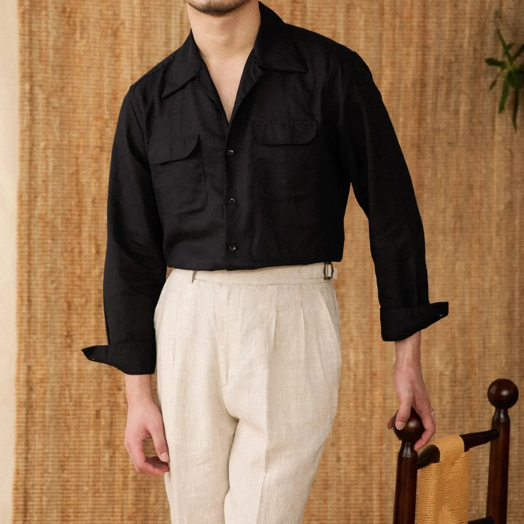 Minimalist Long Sleeve Shirt - Cross & Crown