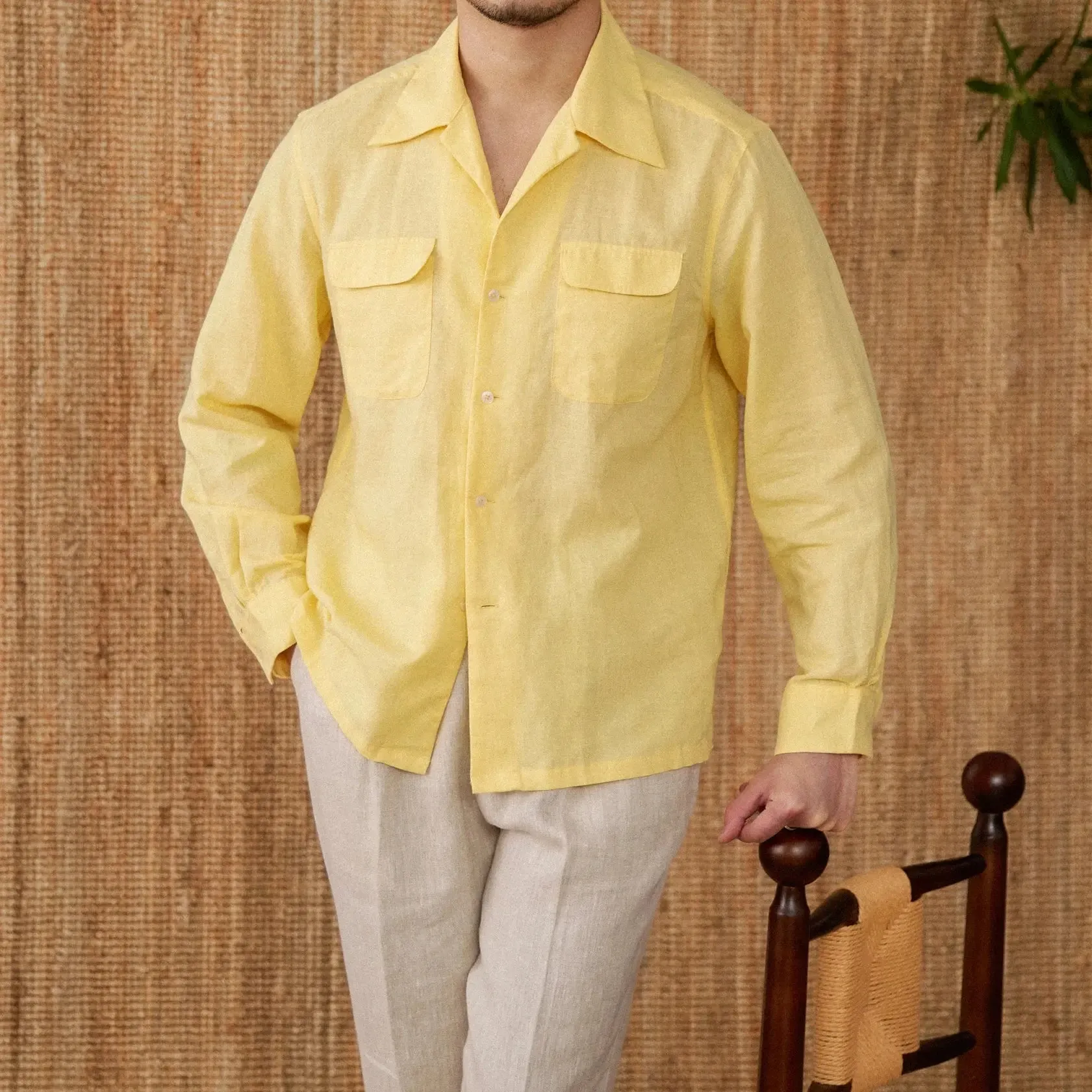 Minimalist Long Sleeve Shirt - Cross & Crown