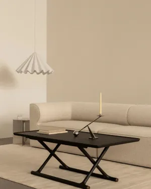 Minimalist Pleated Cone Pendant | Dancing