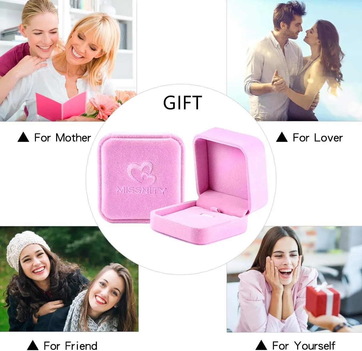 MissNity Sterling Silver Photo Engraved Necklace Personalized Image Women Men Handmade Ideal Gifts Free Engraving