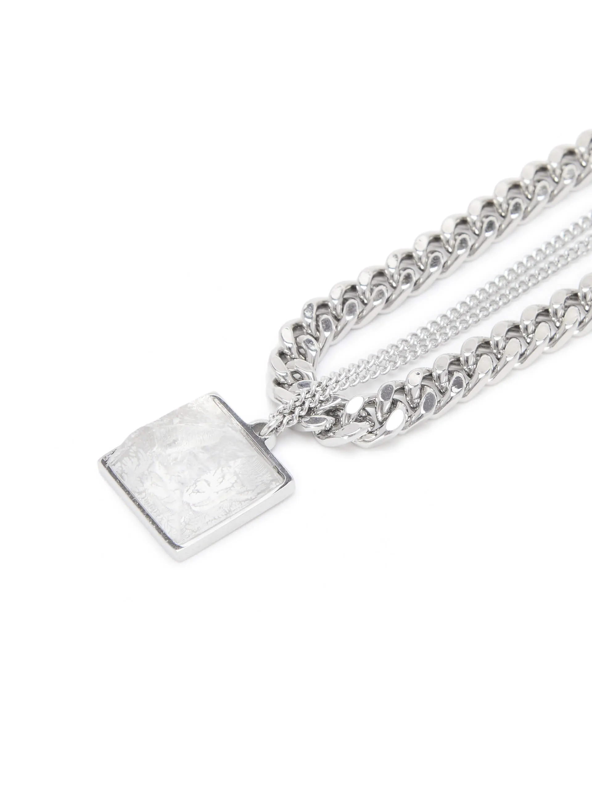 Multilayer Metallic Necklace