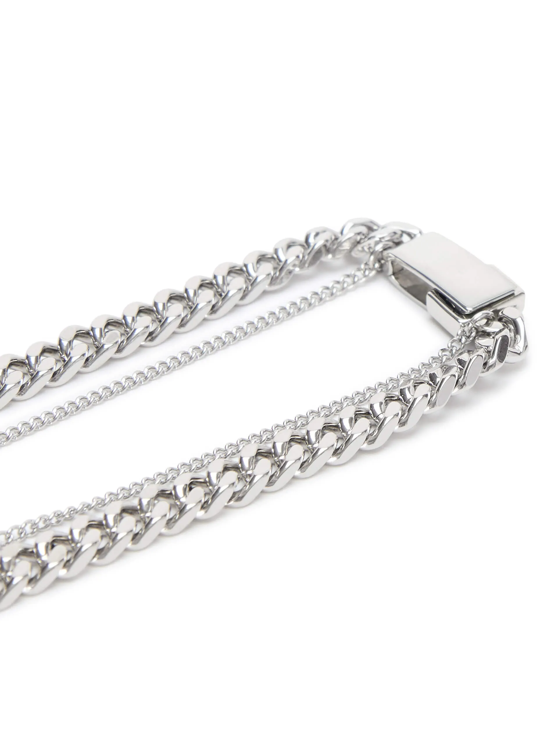 Multilayer Metallic Necklace