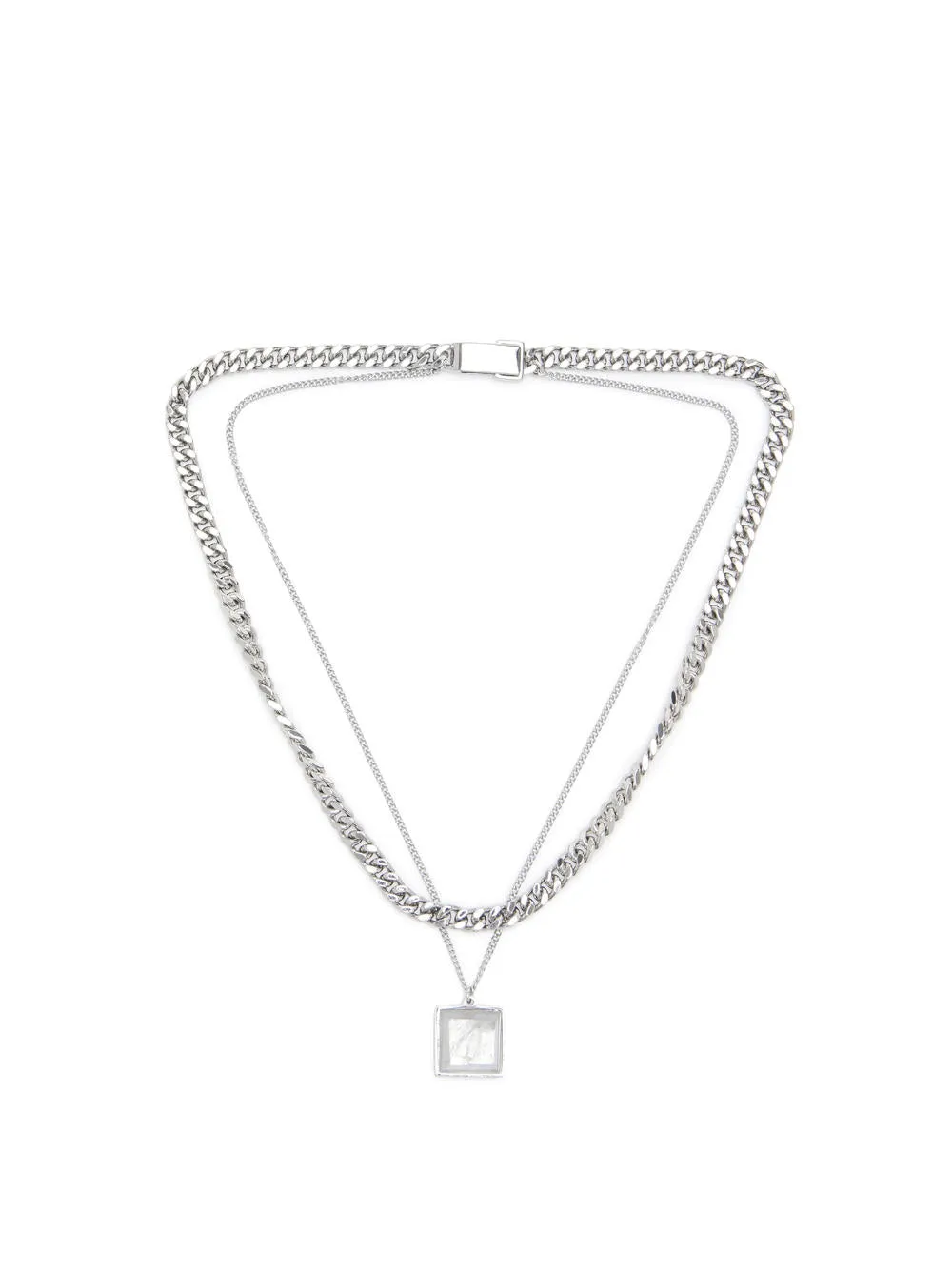 Multilayer Metallic Necklace