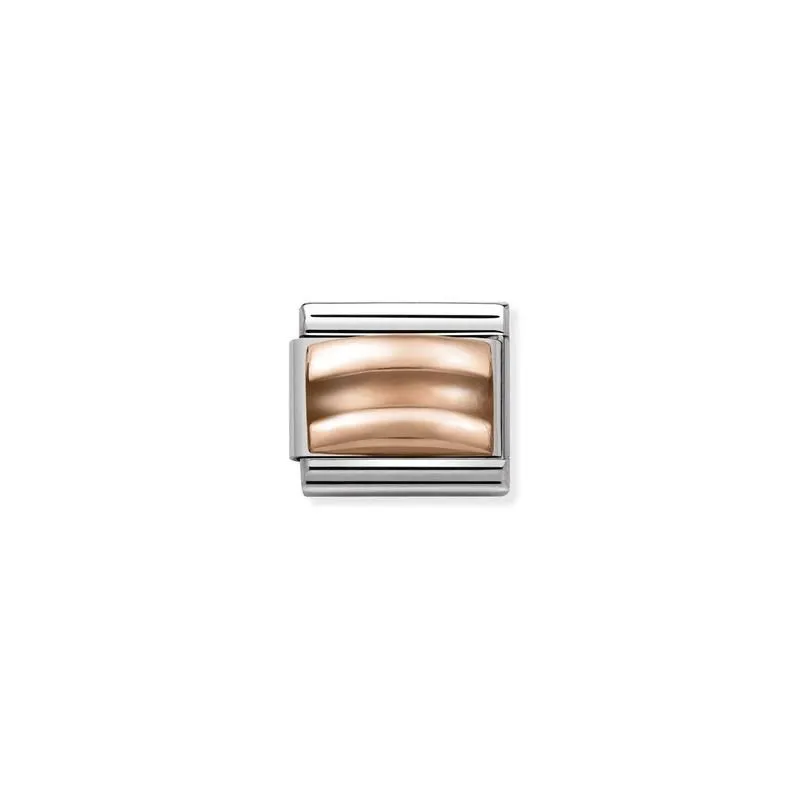Nomination Composable Classic Link Rose Gold Groove