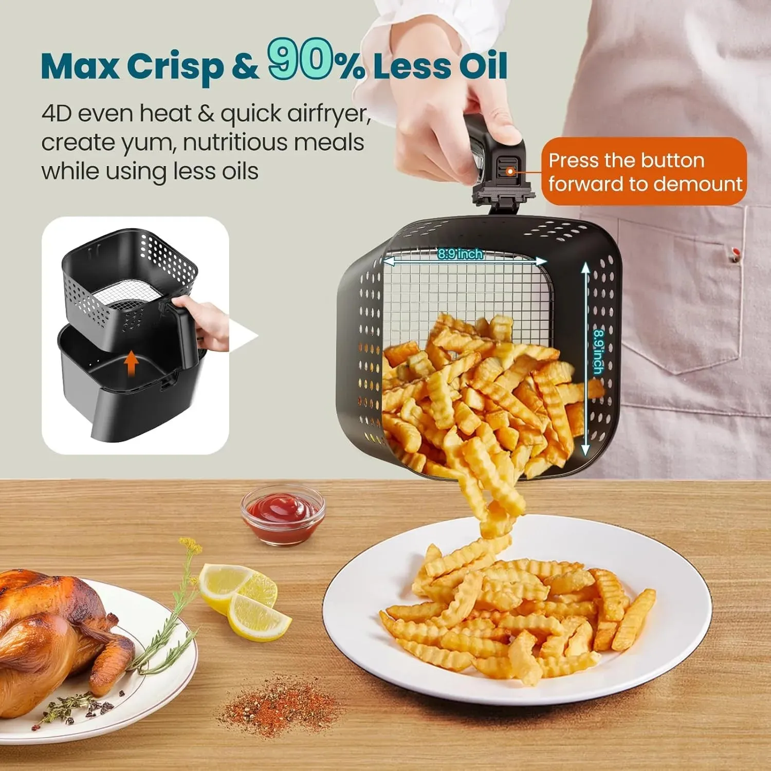 Nuwave Brio 6 QT Digital Air Fryer