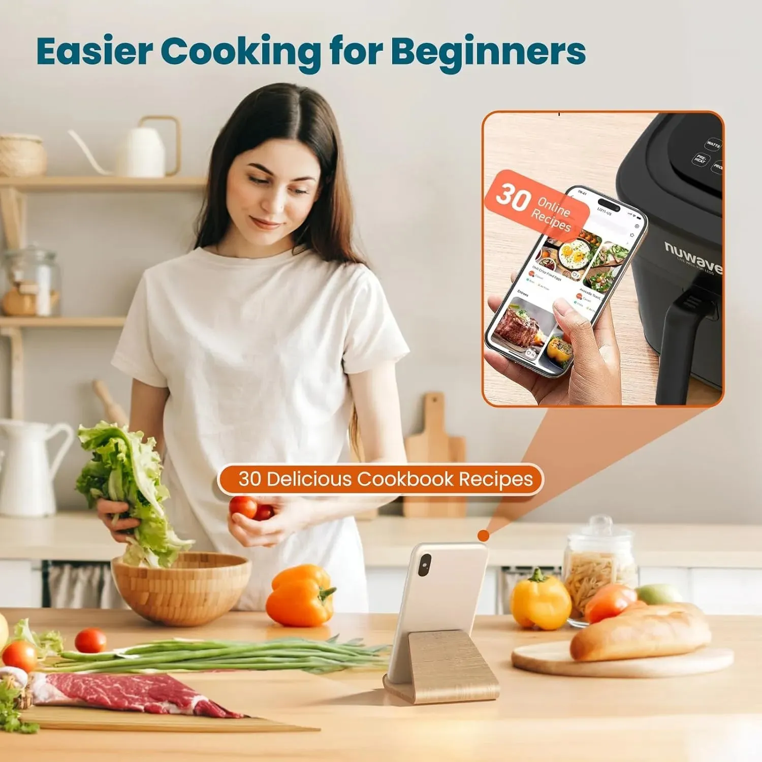 Nuwave Brio 6 QT Digital Air Fryer