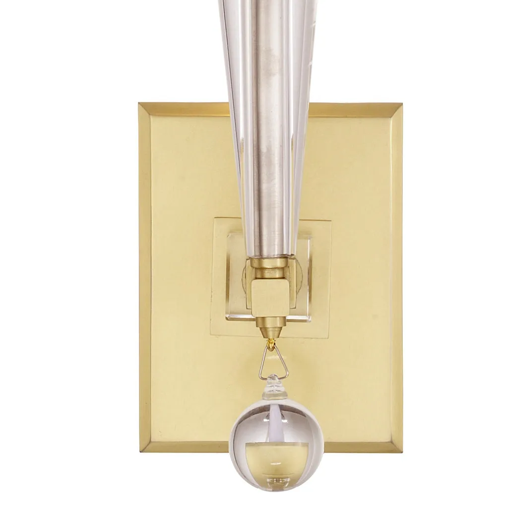 Paxton 1 Light Aged Brass Sconce