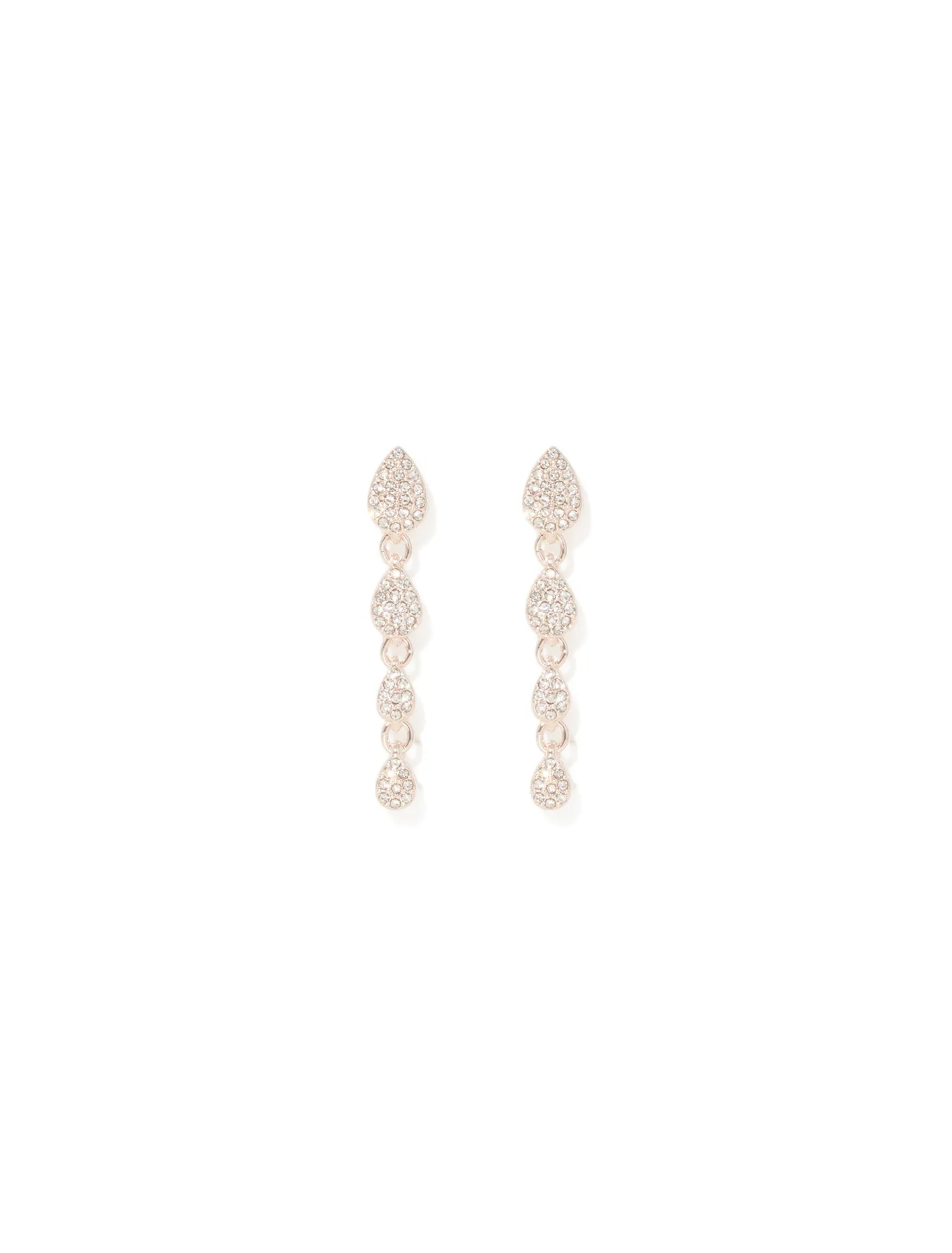 Perrie Pave Drop Earrings