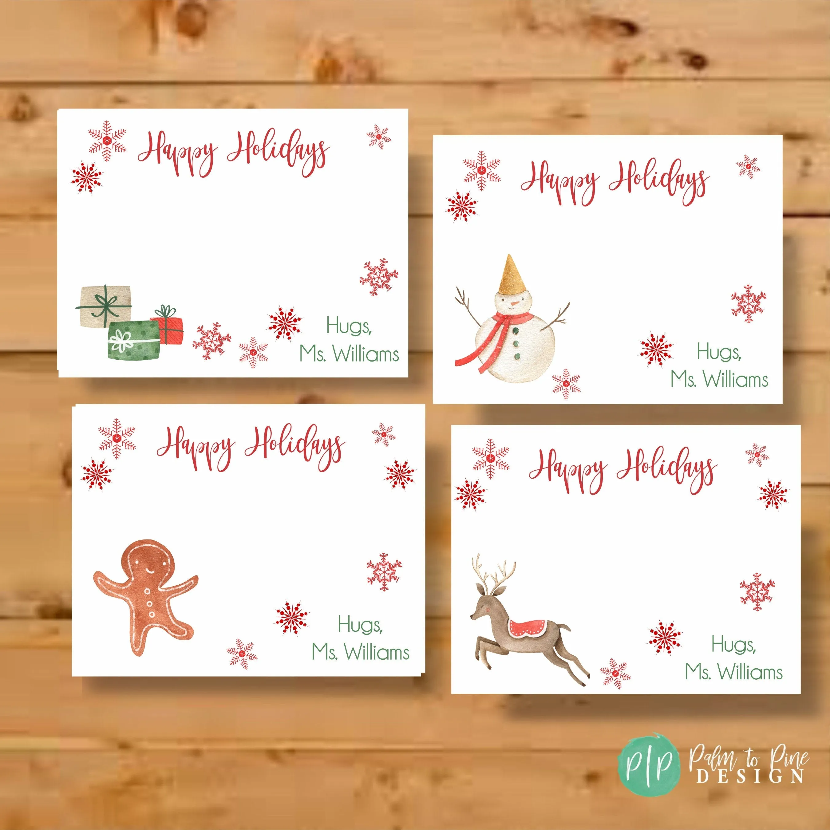 Personalized Holiday Stationery