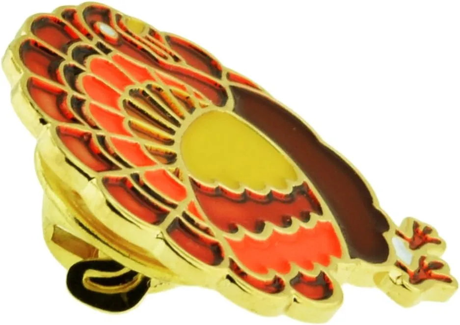 Pinmart Thanksgiving Autumn Enamel Lapel Pin