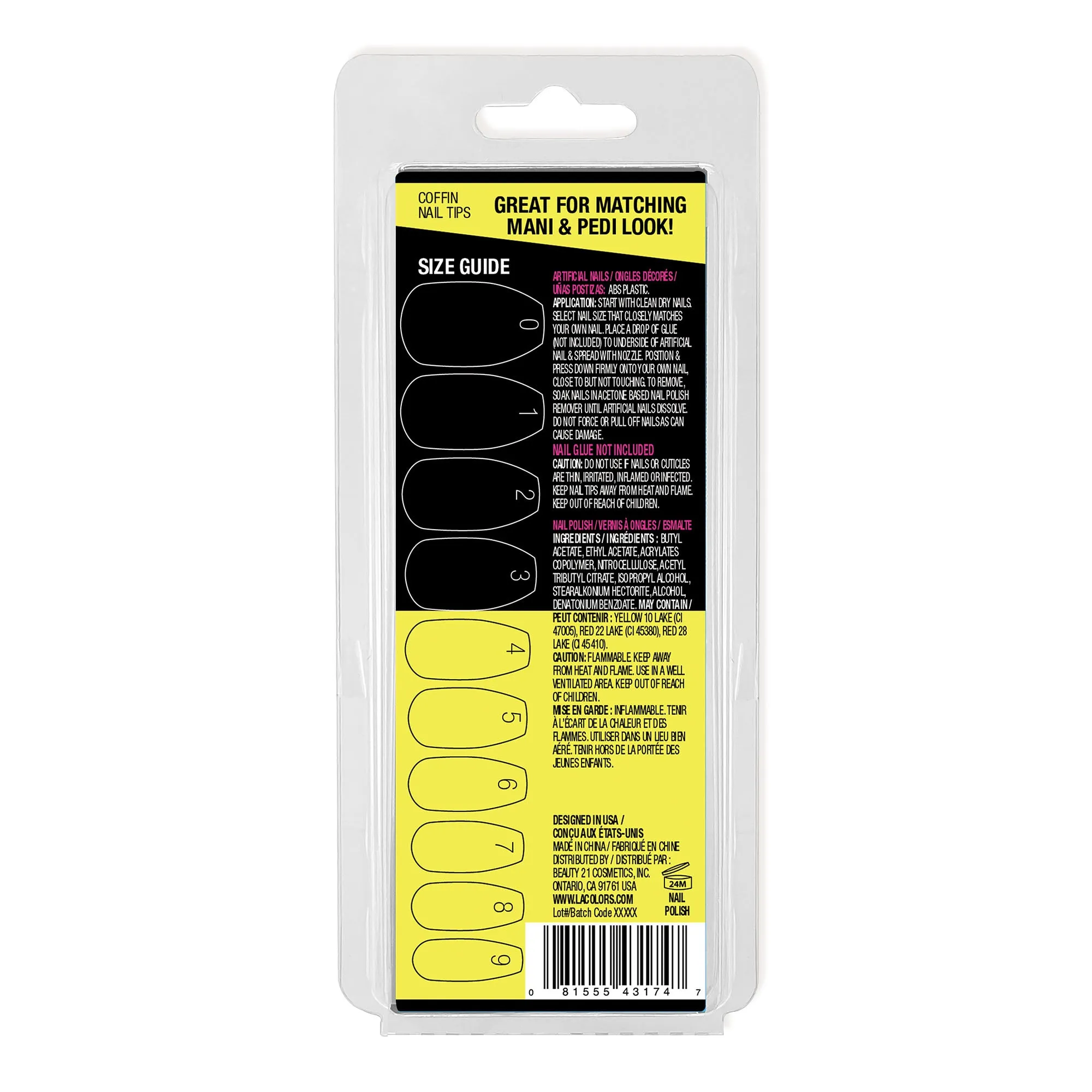 Pop On Nail Tips and Polish