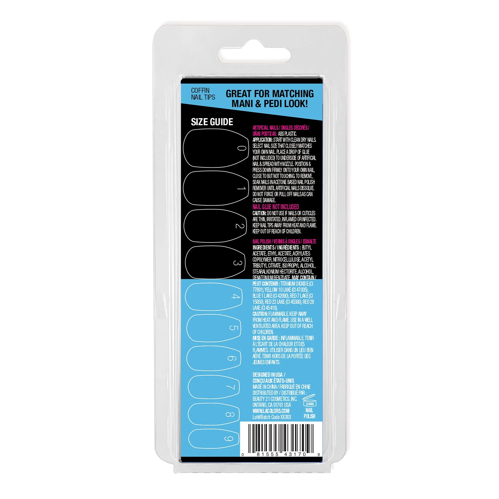 Pop On Nail Tips and Polish