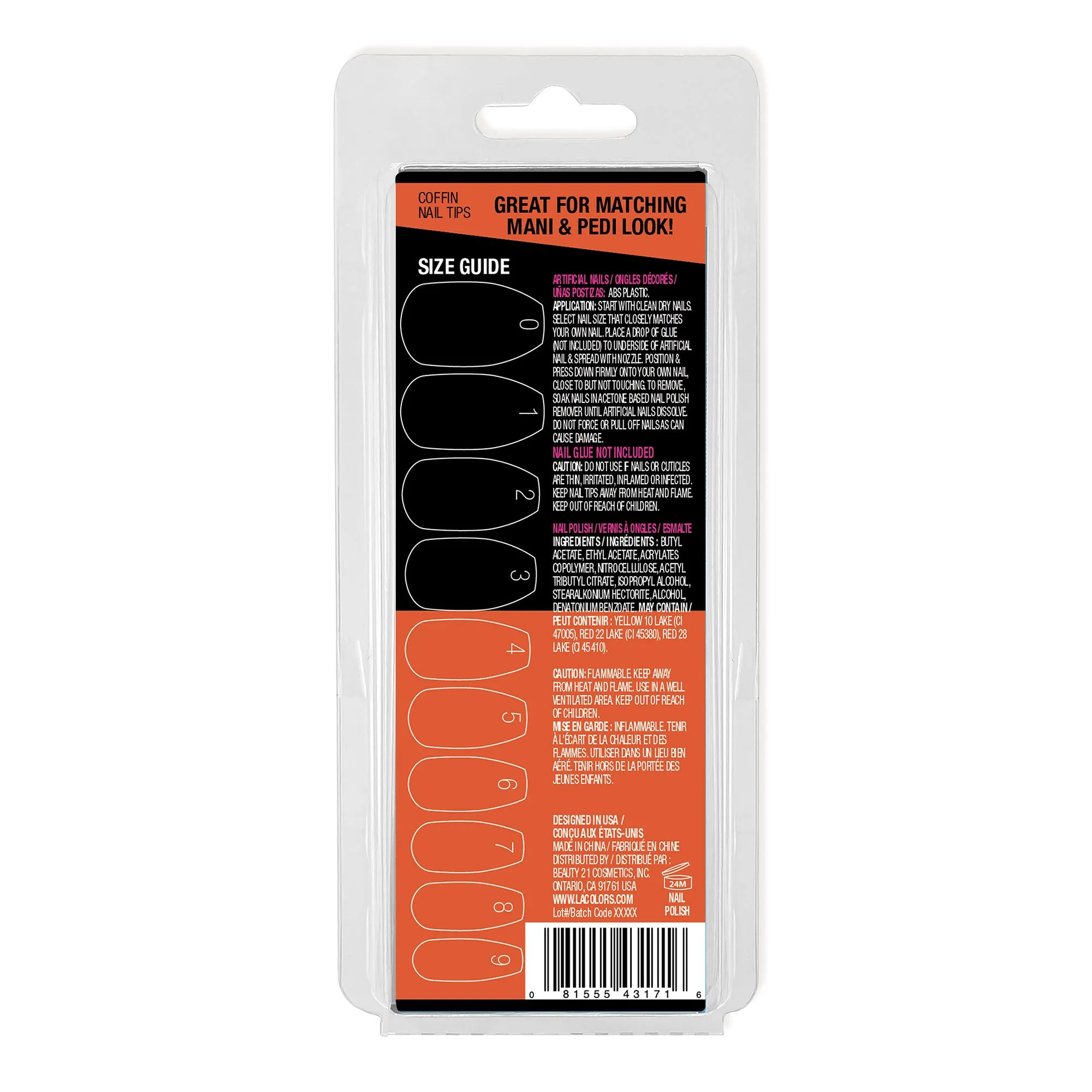 Pop On Nail Tips and Polish