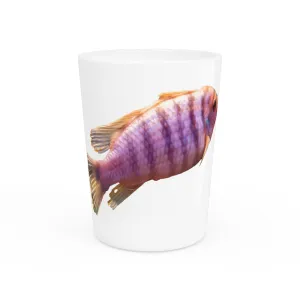Purple Flower Shot Glass