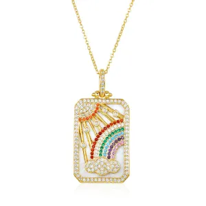Rainbow Amulet Necklace