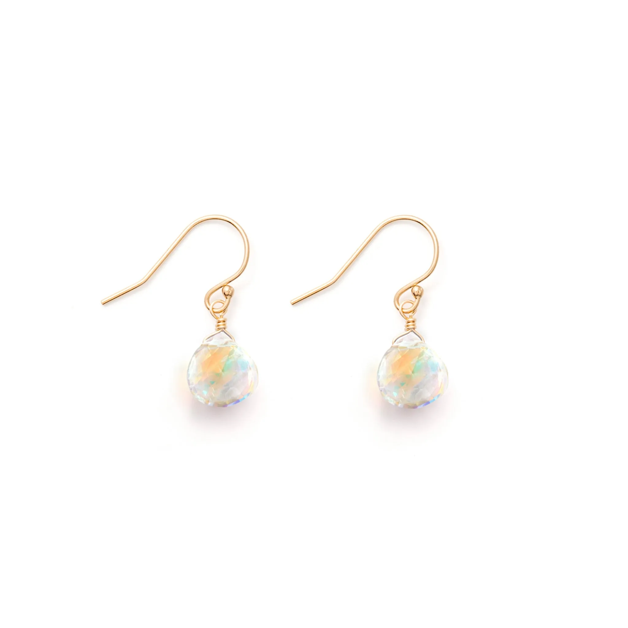 Rainbow Quartz Isla Drop Earrings