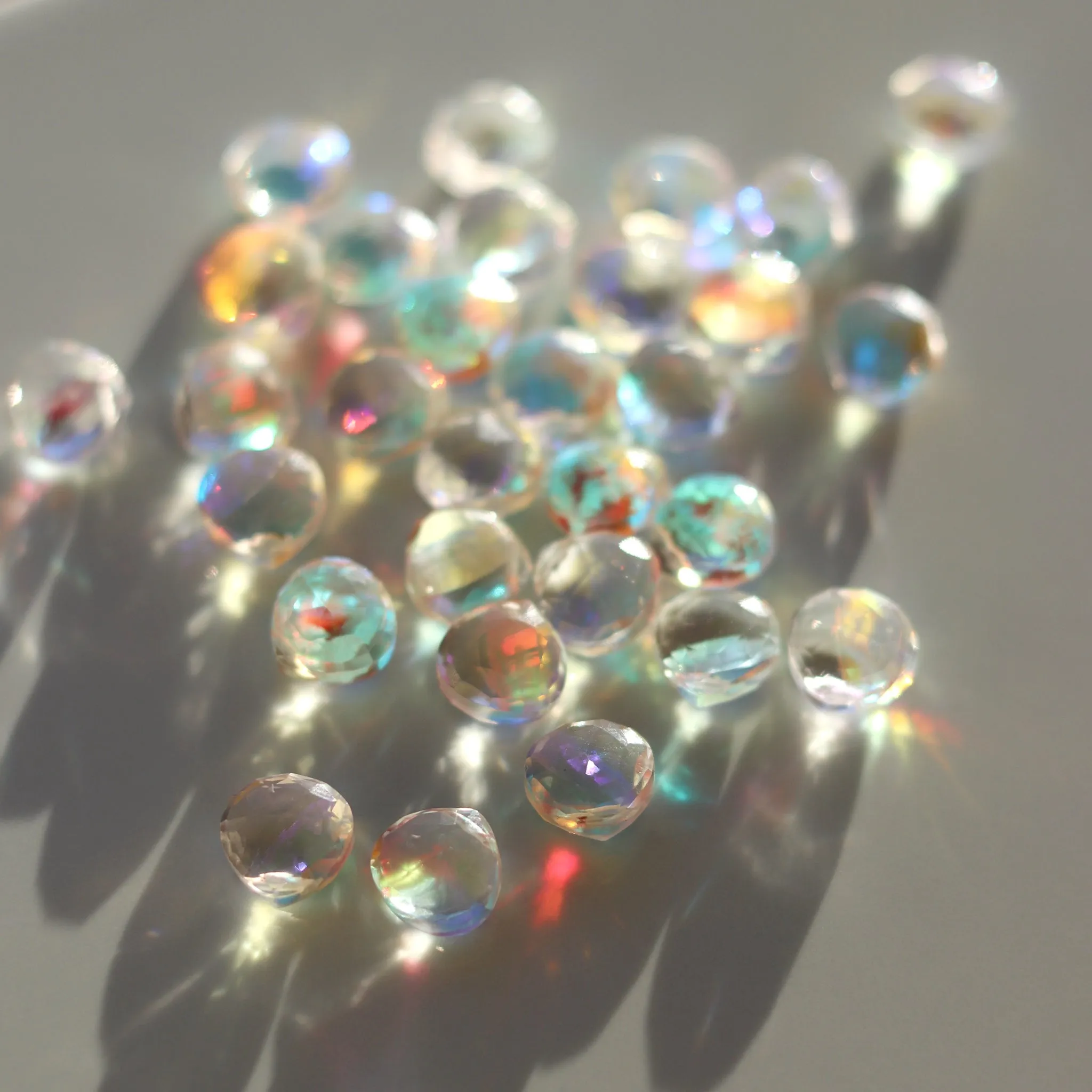 Rainbow Quartz Isla Drop Earrings