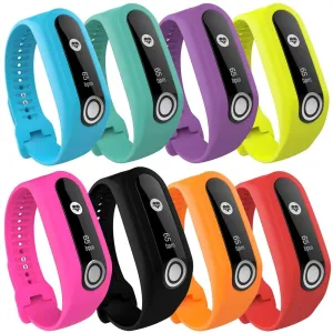 Replacement Silicone Watch Straps Compatible with the TomTom Touch
