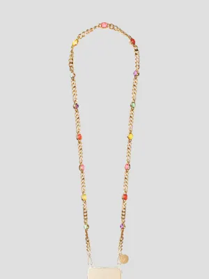 Ruby 47" Gemstone Phone Chain