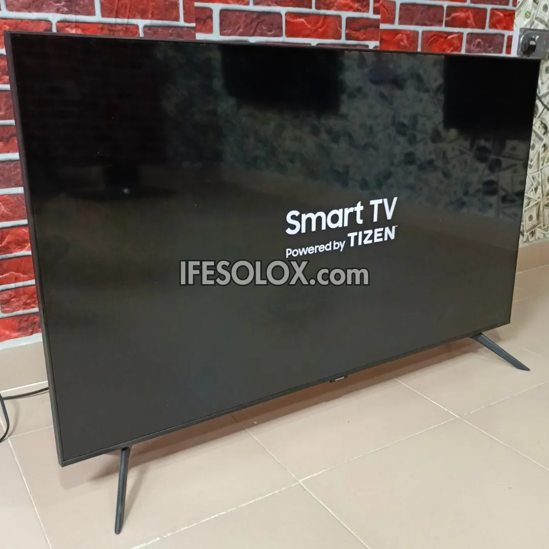 SAMSUNG 50 inch UE50TU8000 Series Premium Crystal UHD 4K Smart Frameless TV with Bluetooth, Miracast & AirPlay 2 - UK Used
