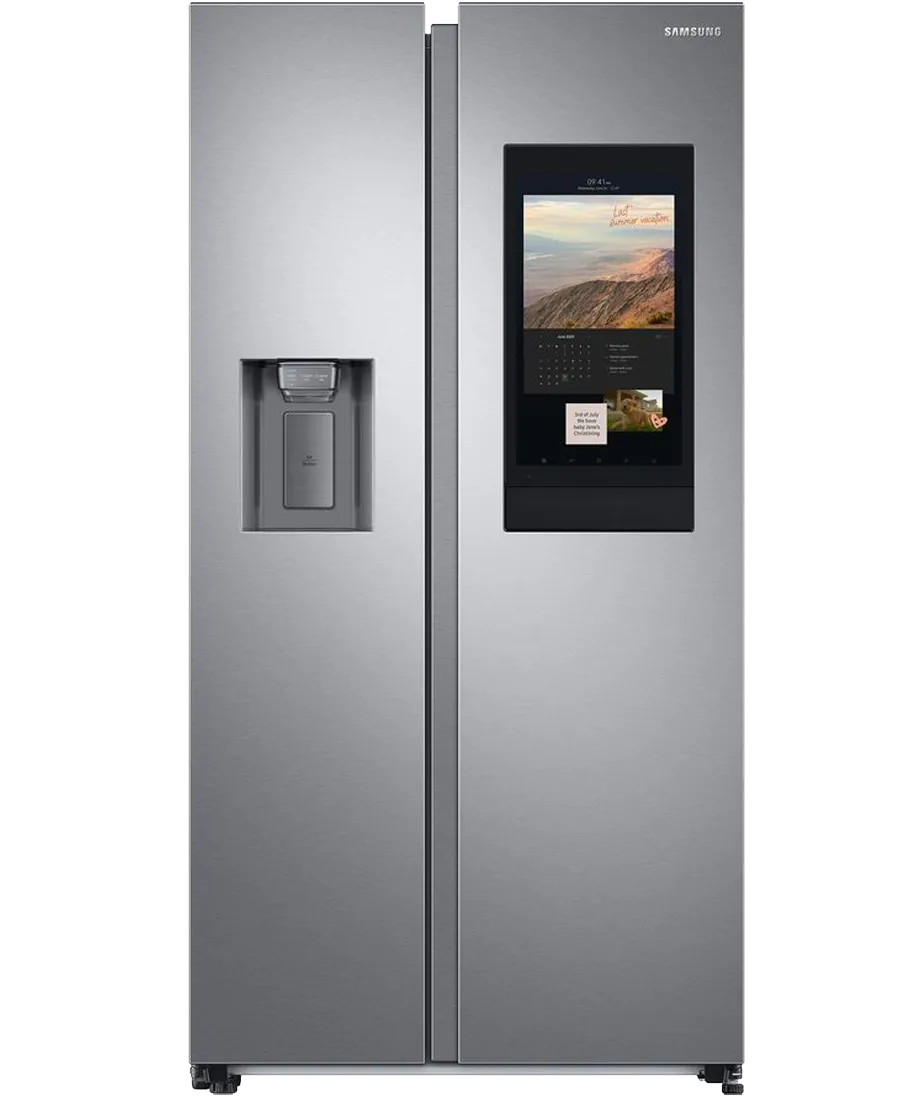 Samsung RS8000 Family Hub American Style Frost Free Fridge Freezer with Water & Ice | Stainless Steel