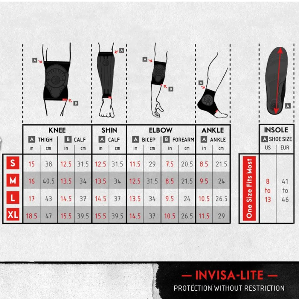 Shadow Invisa Lite Elbow Pads